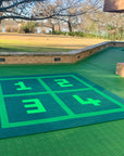 LOKFLOR Hockey Skills Mat Large Square Number