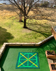 LOKFLOR Hockey Skills Mat Large Square Skill