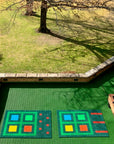 LOKFLOR Hockey Skills Mat Small Rectangular (Springbok Green)