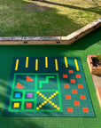 LOKFLOR Hockey Skills Mat Xtra-Large Square Skill