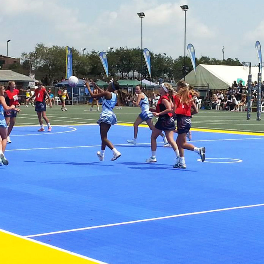 Colorfull Netball Court LOKFLOR Netball Court | LokFlor